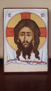 Orthodox icon of veil of Christ