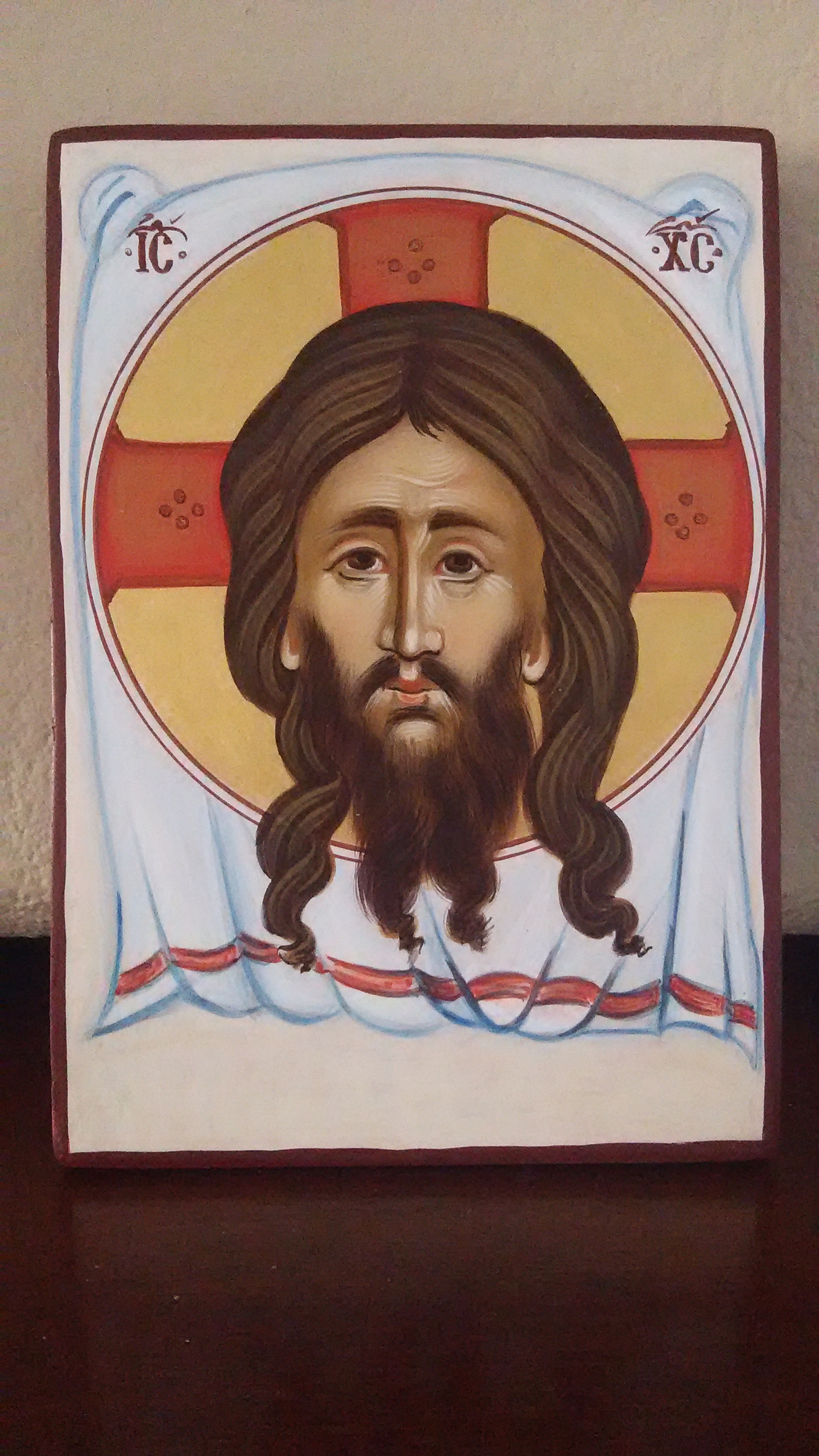 Orthodox icon of veil of Christ