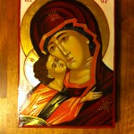 Orthodox icon of the Theotokos (Panagia)